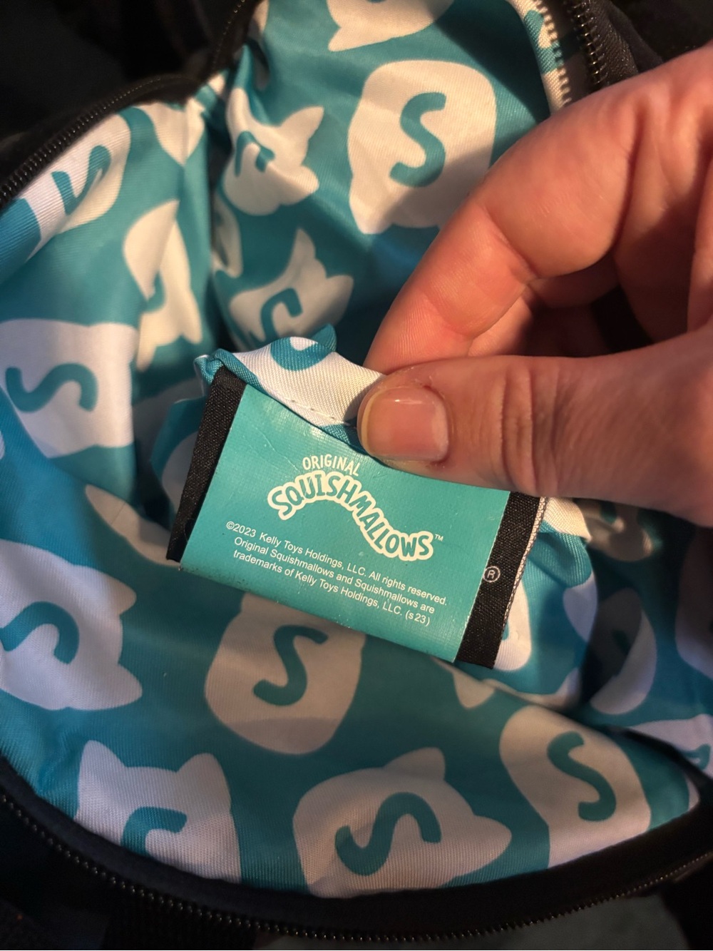 Squishmallows Emily The Bat Plush Backpack - Picture 2 of 4